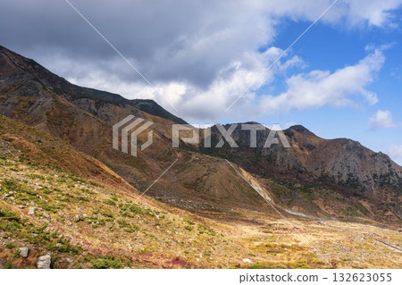 福島縣福島市秋季磐梯吾妻天際線、淨土平和秋葉 福島縣福島市秋季磐梯吾妻天際線、淨土平和秋葉 132623055