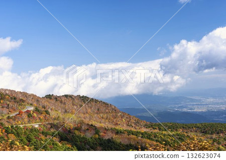 福島縣福島市磐梯吾妻天際線的秋葉 福島縣福島市磐梯吾妻天際線的秋葉 132623074