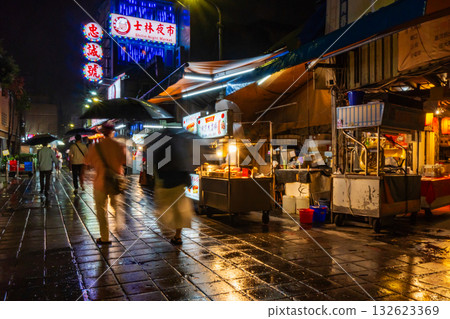 Taiwan Taipei Shilin Night Market Night Walk Street Food Taiwan Taipei Shilin Night Market Night Walk Street Food 132623369