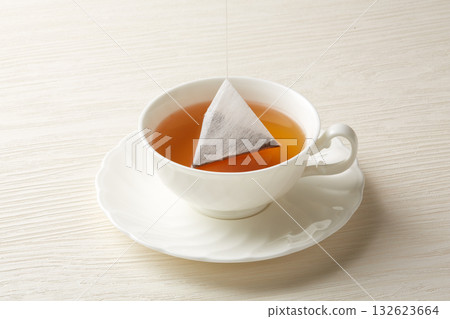 Image of a hot tea on a white background Image of a hot tea on a white background 132623664