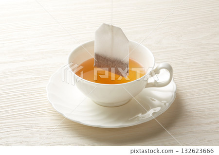 Image of a hot tea on a white background Image of a hot tea on a white background 132623666