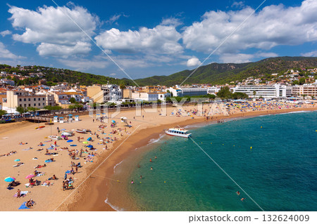 Tossa de Mar beach in Tossa de Mar Spain Tossa de Mar beach in Tossa de Mar Spain 132624009