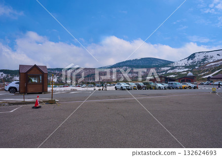 Southwest view from Jododaira parking lot in Fukushima City, Fukushima Prefecture Southwest view from Jododaira parking lot in Fukushima City, Fukushima Prefecture 132624693