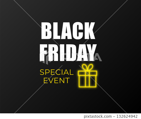 black friday special event sale offer 132624942