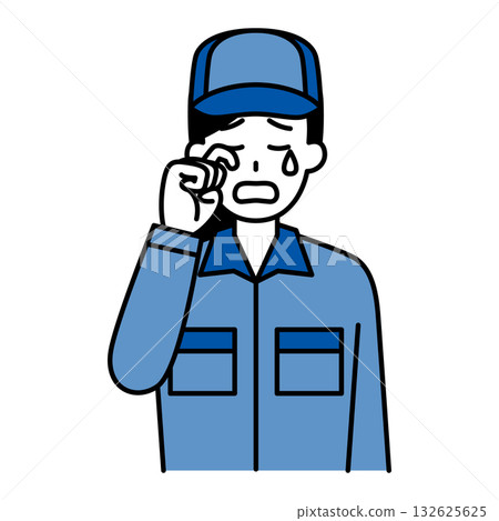 穿著背帶褲的哭泣女人 穿著背帶褲的哭泣女人 132625625