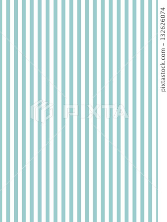 Vertical striped pattern background illustration, blue-green muted, flyer, vector, simple 132626074