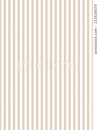 Vertical striped pattern background illustration, beige and white, flyer, vector, simple Vertical striped pattern background illustration, beige and white, flyer, vector, simple 132626079