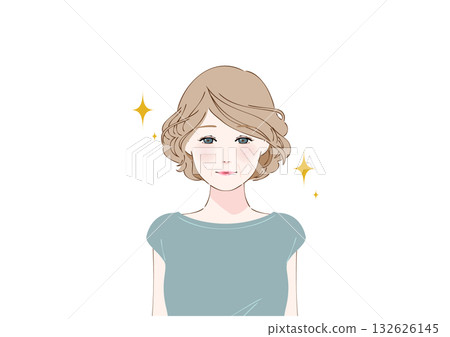 中老年女性，體態良好，上半身清涼 132626145