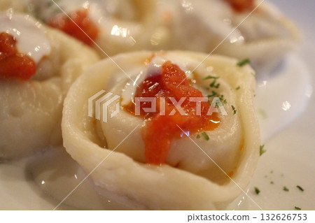 阿富汗菜:羊肉曼提 阿富汗菜:羊肉曼提 132626753