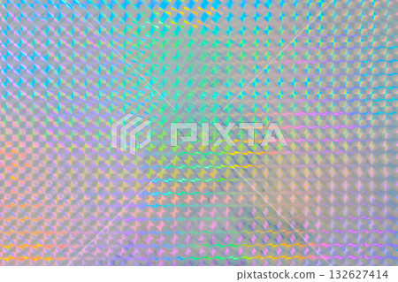 Holographic rainbow foil iridescent texture abstract hologram background 132627414