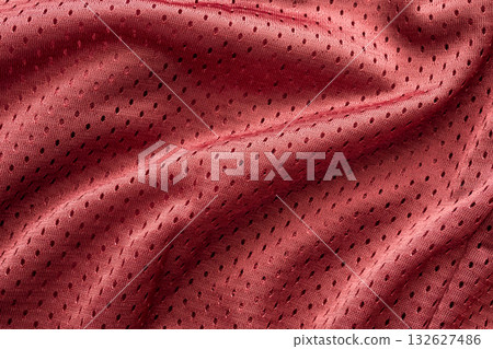 Brown sports clothing fabric football shirt jersey texture abstract background 132627486