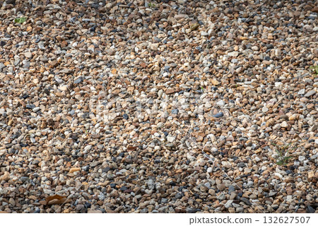 Abstract many small stone texture surface background 132627507