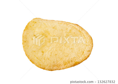 透明背景上的一片薯片(png) 透明背景上的一片薯片(png) 132627832