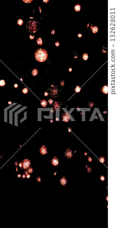 Background material with glittering gold on a black background 132628011