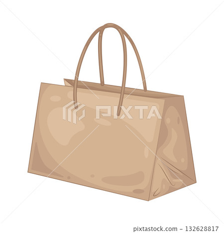 Illustration of shopping bag Illustration of shopping bag 132628817