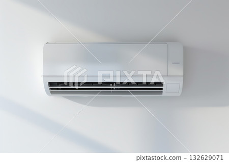 Image of an air conditioner and a comfortable indoor space Image of an air conditioner and a comfortable indoor space 132629071