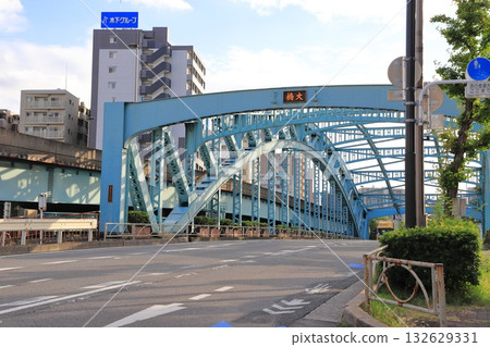 Senju Ohashi Bridge (from the Senju Hashidocho side of Adachi Ward) Senju Ohashi Bridge (from the Senju Hashidocho side of Adachi Ward) 132629331