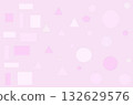 具有各種圖案的粉紅色配色的背景材料 132629576
