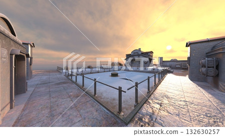 Base courtyard Base courtyard 132630257