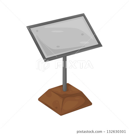 Illustration of price tag holder 132630301