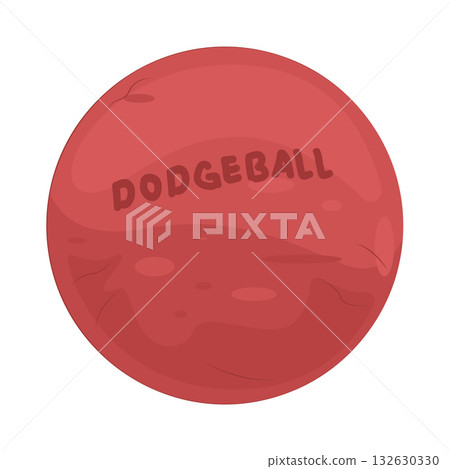 Illustration of dodgeball Illustration of dodgeball 132630330