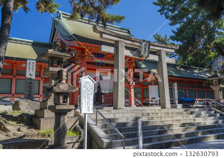 住吉大社 - 方形鳥居和小壽門 132630793