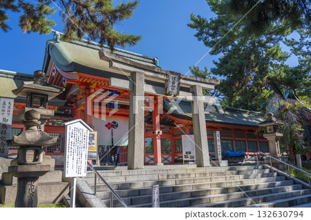 住吉大社 - 方形鳥居和小壽門 132630794