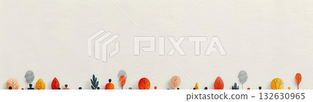 Abstract watercolor painting of a group of people, representing unity and diversity. 132630965