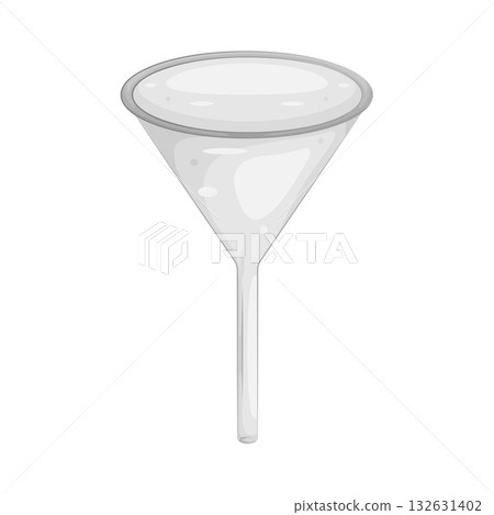 Illustration of funnel Illustration of funnel 132631402