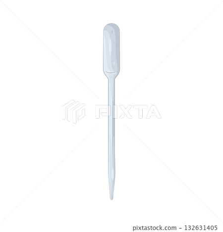 Illustration of pasteur pipette 132631405