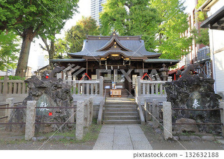 千住大橋附近的橋戶稻荷神社 132632188