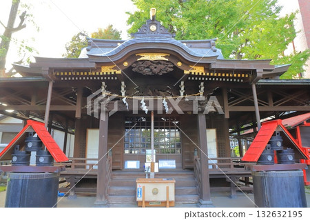 Hashido Inari Shrine near Senju Ohashi Bridge 132632195