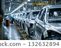 Automobile assembly manufacturing site (coordination between engineers and assembly line workers) 132632894