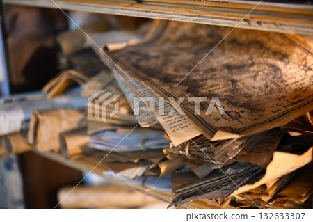 Antique material background Antique material background 132633307