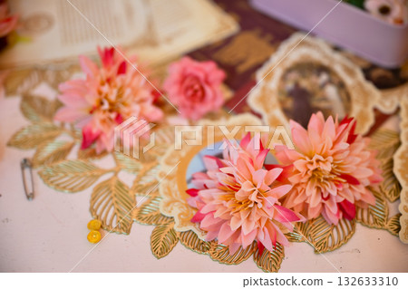 antique decorative frame 132633310