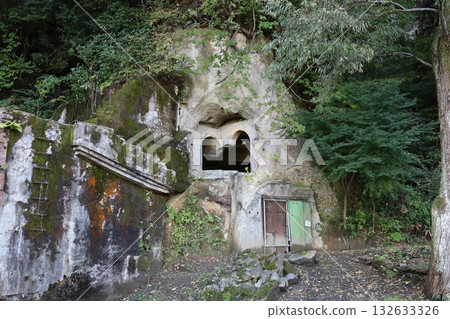 Former Sendai Atagoshita Power Station, entrance to the water tunnel Former Sendai Atagoshita Power Station, entrance to the water tunnel 132633326