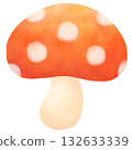 Red mushroom with polka dots Red mushroom with polka dots 132633339