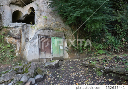 Former Sendai Atagoshita Power Station, entrance to the water tunnel 132633441