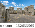 Stonehenge Memorial Overlooking Columbia river 132633565