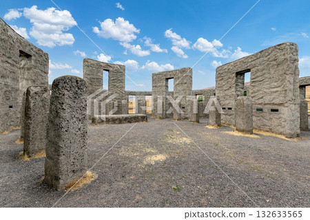 Stonehenge Memorial Overlooking Columbia river 132633565