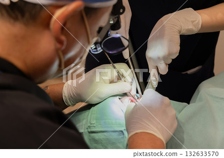 Medical dentist treatment image 132633570