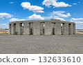 Stonehenge Memorial Overlooking Columbia river 132633610