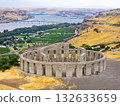 Stonehenge Memorial Overlooking Columbia river 132633659
