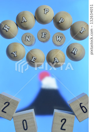 New Year's card material 2026 New Year's card material 2026 132634051