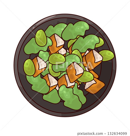illustration of Chicken Salad 132634099