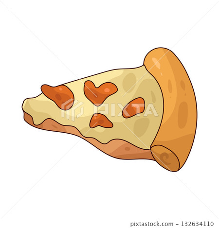 illustration of Chicken Pizza 132634110