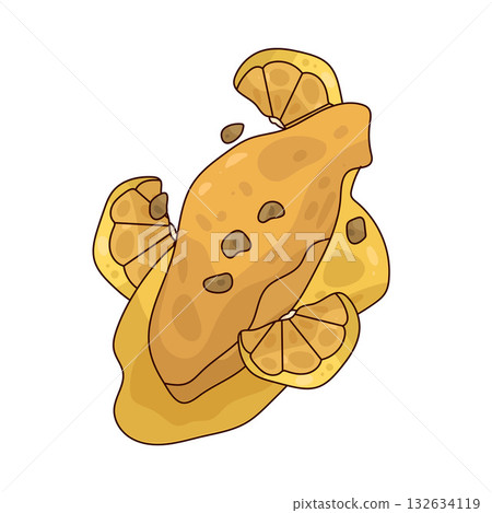 illustration of Chicken Piccata 132634119