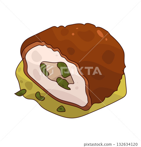 illustration of Chicken Kiev 132634120