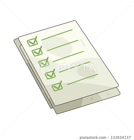 illustration of Checklist 132634137