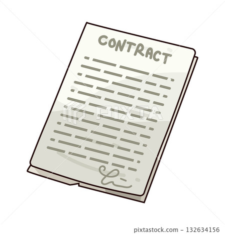illustration of Contract  132634156